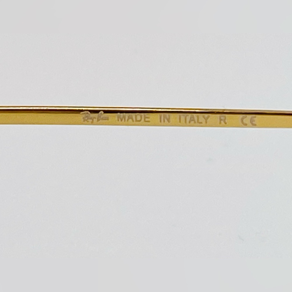 Ray-Ban Oval Women’s Sunglasses RB3547 51mm Arista Gold with Green (G-15) Lens - Picture 9 of 10